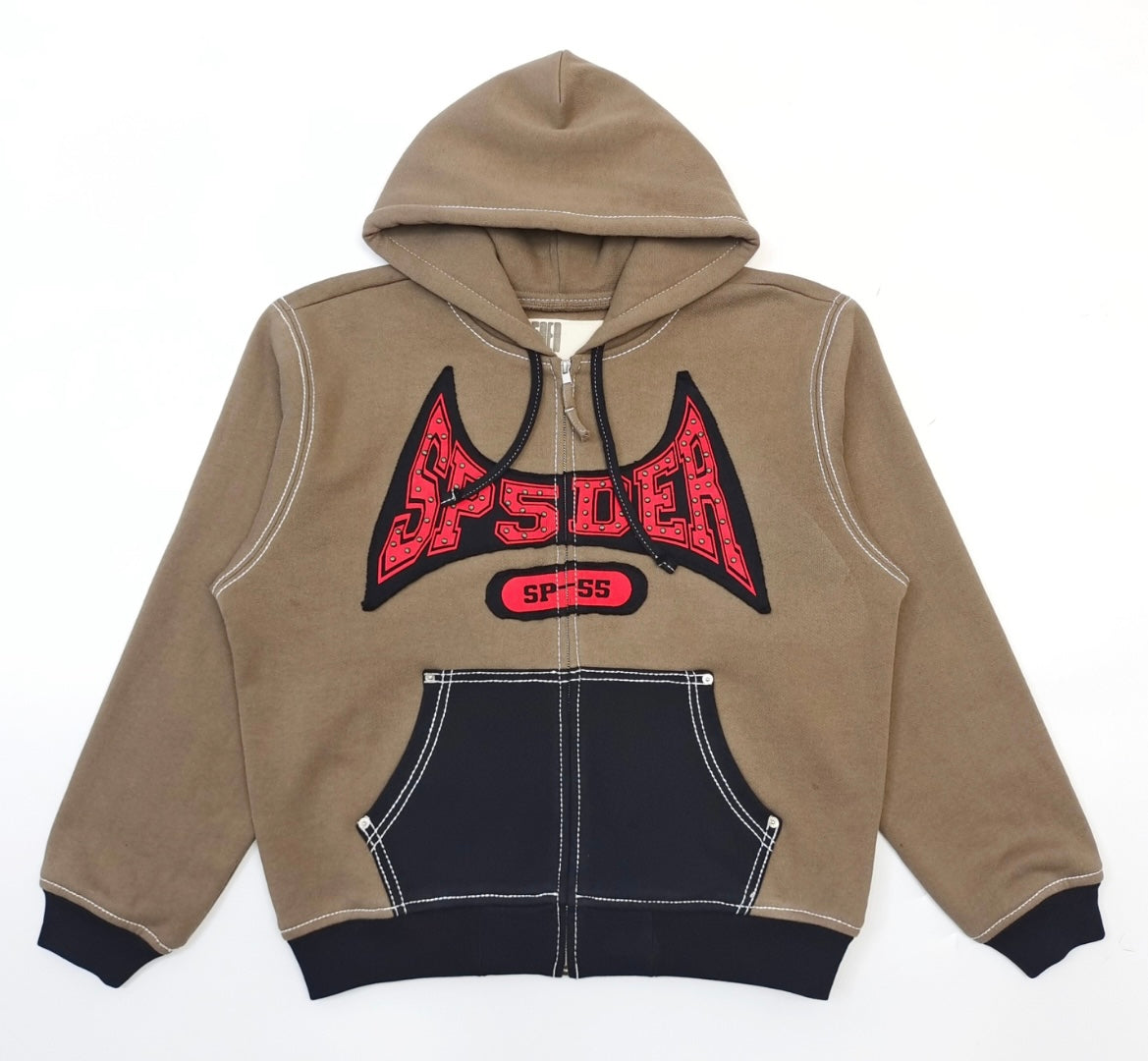 SP5DER T&F ZIPUP HOODIE