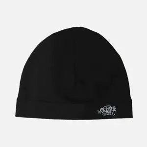 Sy World Cap Men Letter Embroidery DRI-FIT SKULLY CAP
