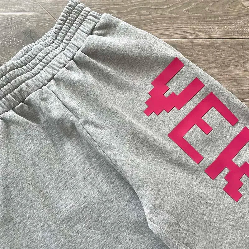 Vertabrae sweatpants Three-dimensional letter multi-color sweats collection