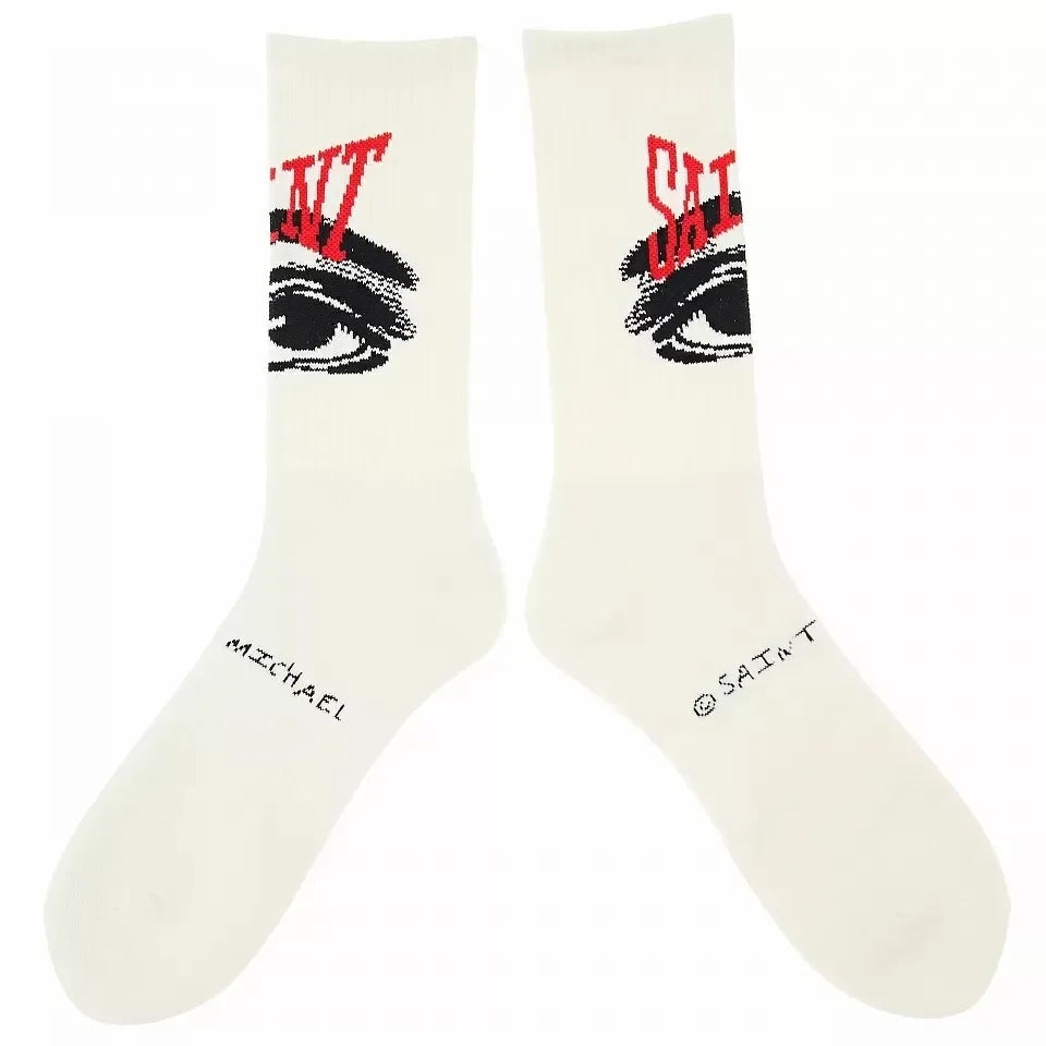 SAINT Mxxxxxx “Eye” Tube Socks