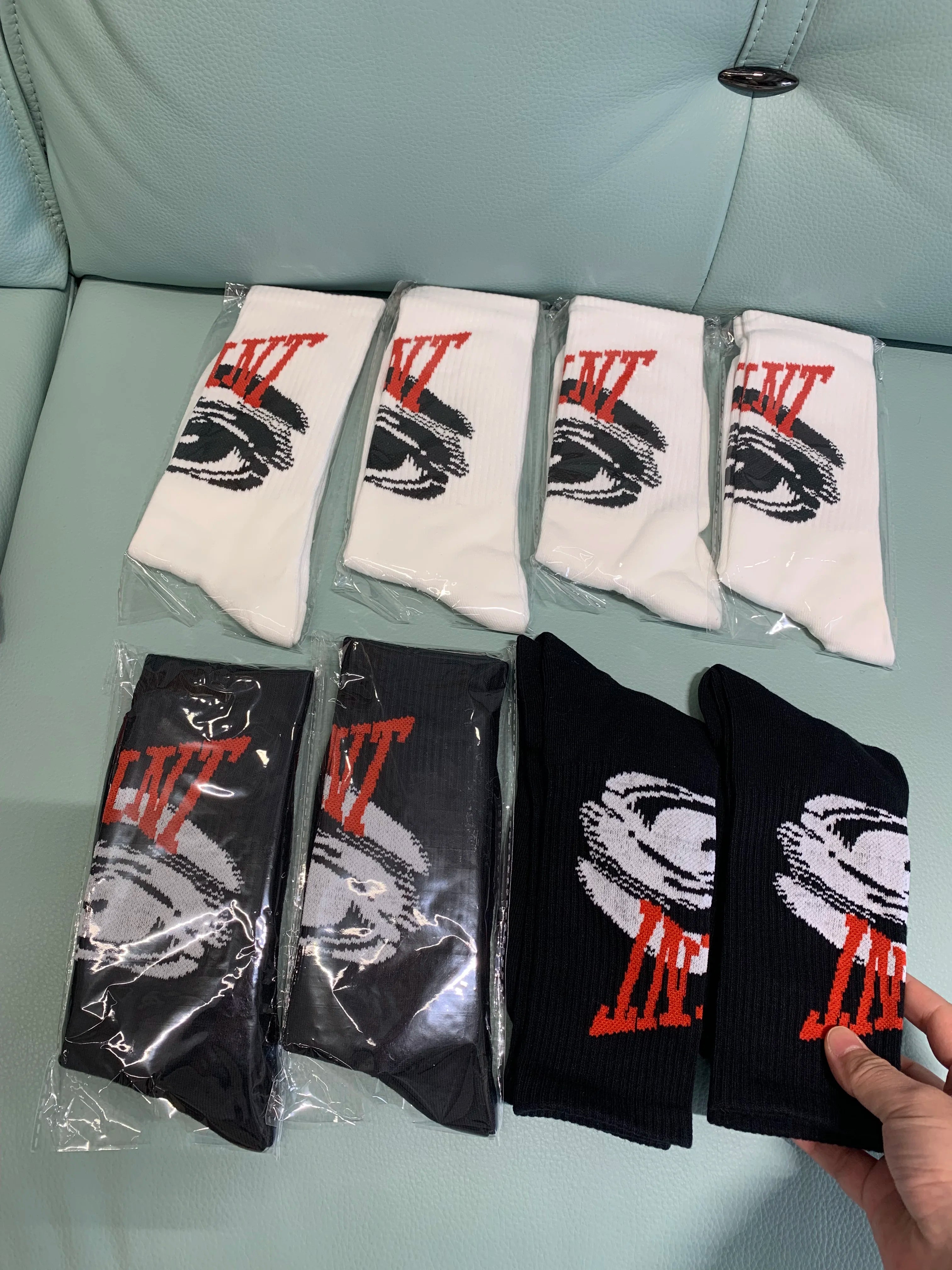 SAINT Mxxxxxx “Eye” Tube Socks