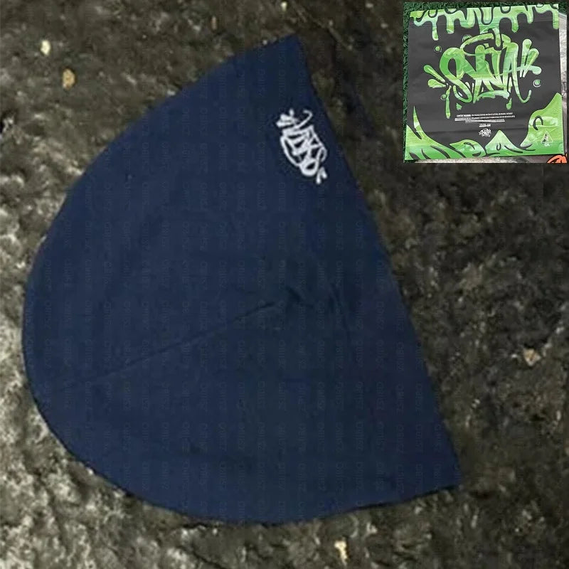 Sy World Cap Men Letter Embroidery DRI-FIT SKULLY CAP