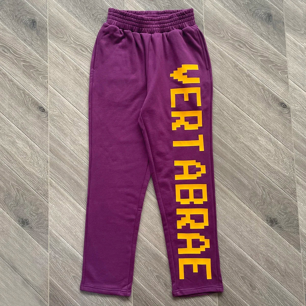 Vertabrae sweatpants Three-dimensional letter multi-color sweats collection