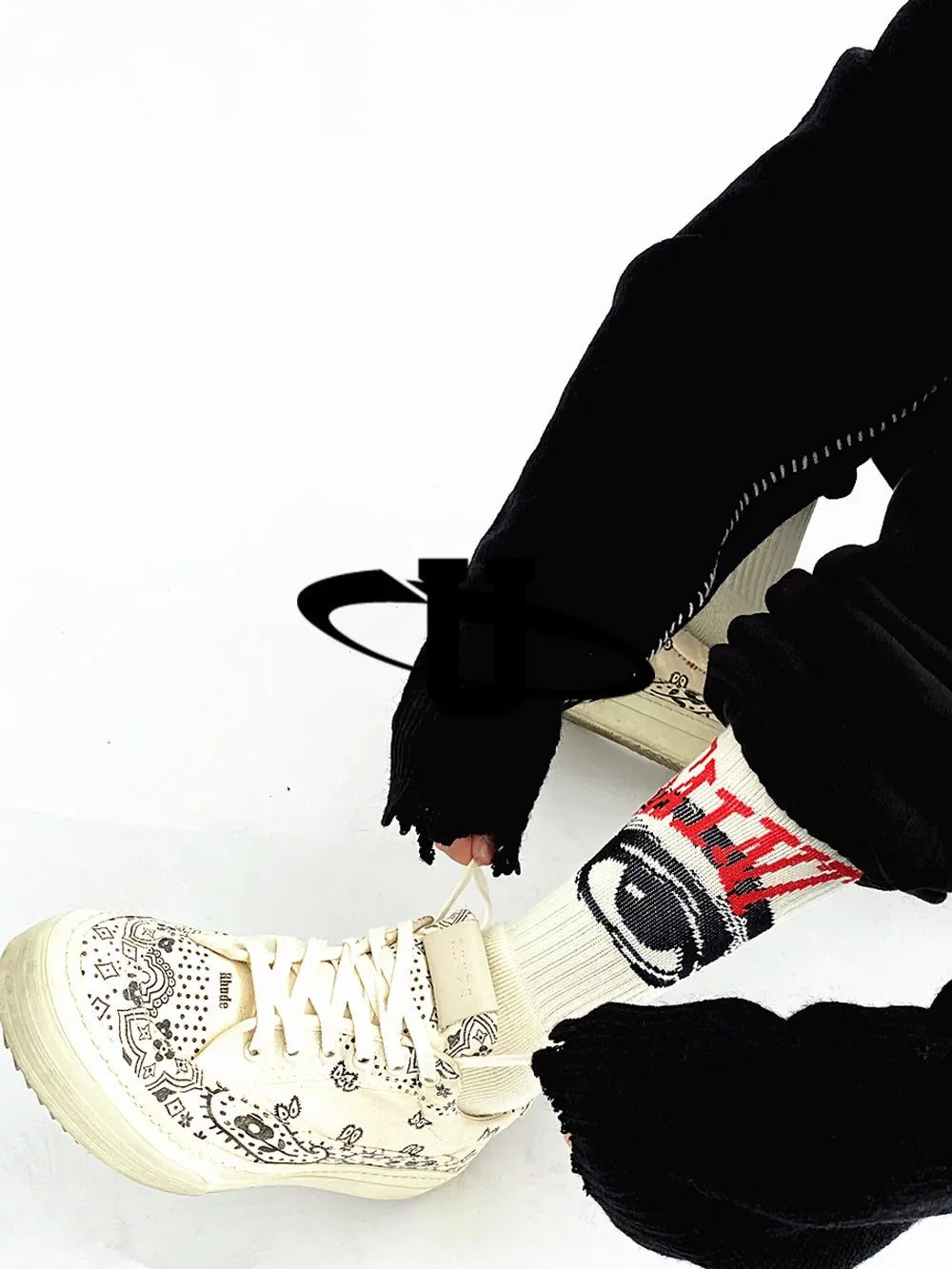 SAINT Mxxxxxx “Eye” Tube Socks