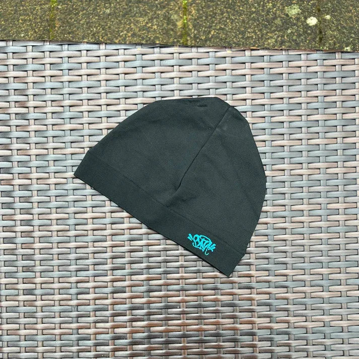Sy World Cap Men Letter Embroidery DRI-FIT SKULLY CAP