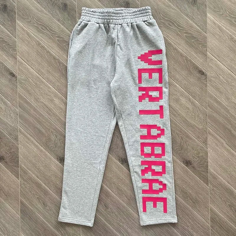 Vertabrae sweatpants Three-dimensional letter multi-color sweats collection