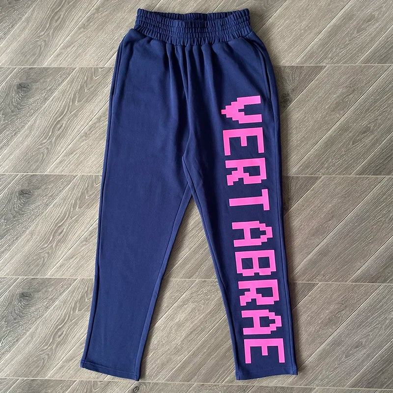 Vertabrae sweatpants Three-dimensional letter multi-color sweats collection