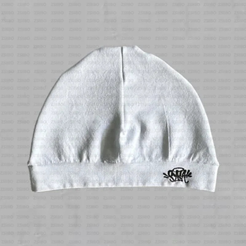 Sy World Cap Men Letter Embroidery DRI-FIT SKULLY CAP