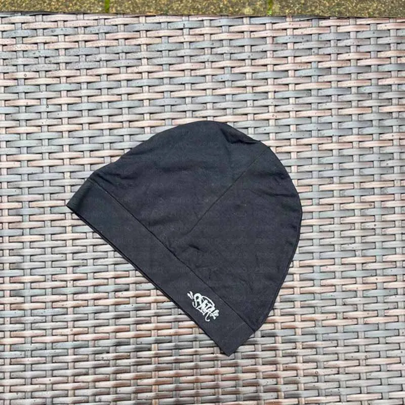 Sy World Cap Men Letter Embroidery DRI-FIT SKULLY CAP