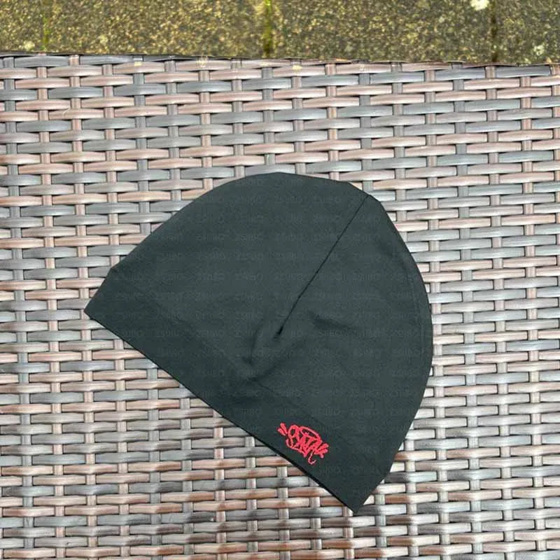 Sy World Cap Men Letter Embroidery DRI-FIT SKULLY CAP