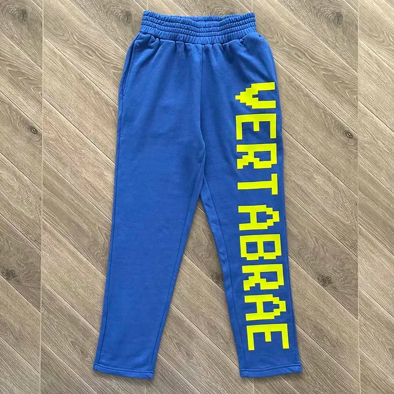Vertabrae sweatpants Three-dimensional letter multi-color sweats collection