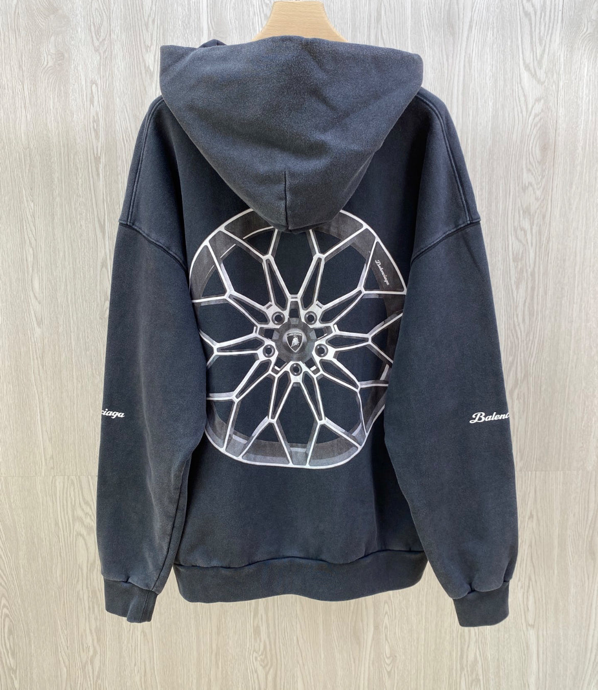 BALENCIAGA X LAMBORGHINI Collab ZIPUP HOODIE