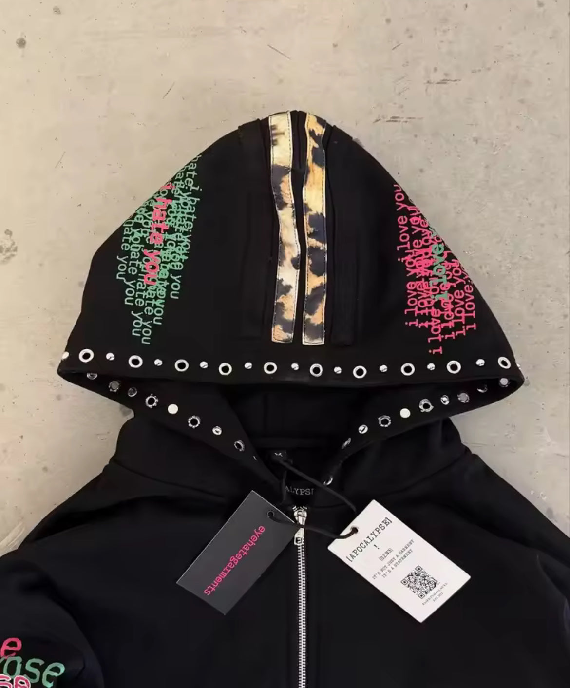 eyehategarments “Apocalypse” ZIPUP