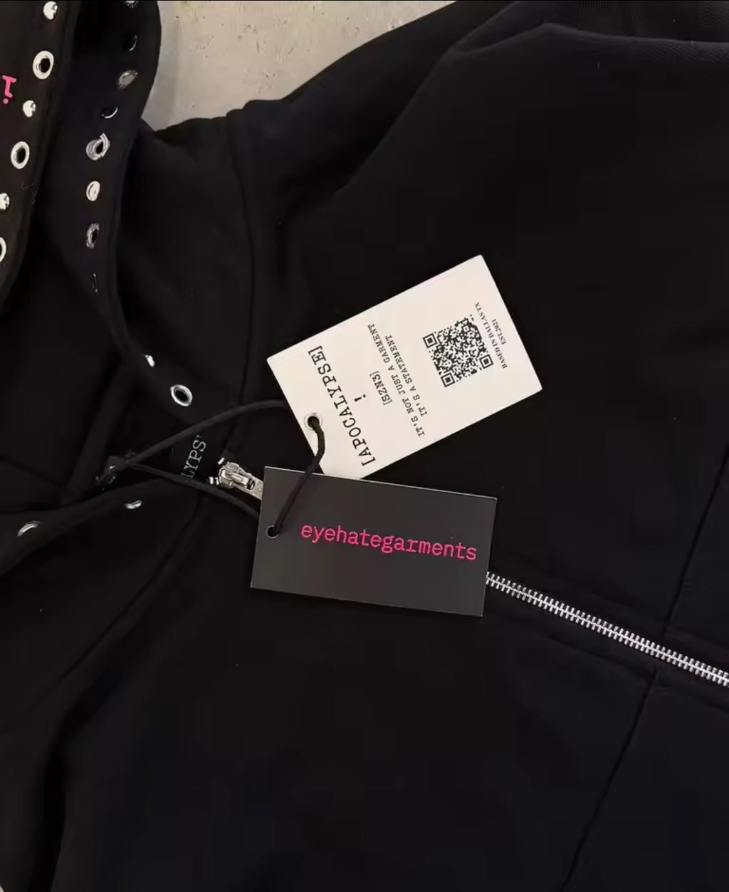 eyehategarments “Apocalypse” ZIPUP