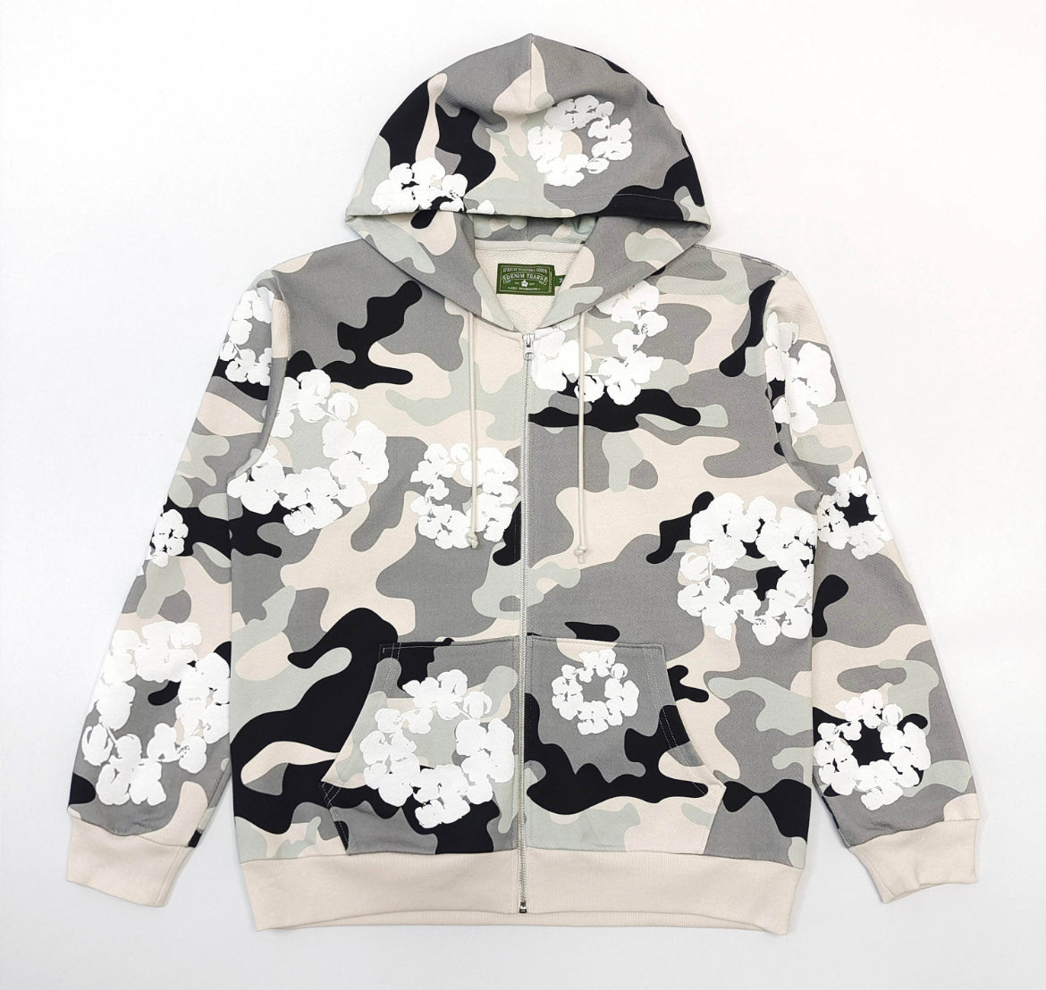DENIM TEAR “CAMO” BLACK/WHITE