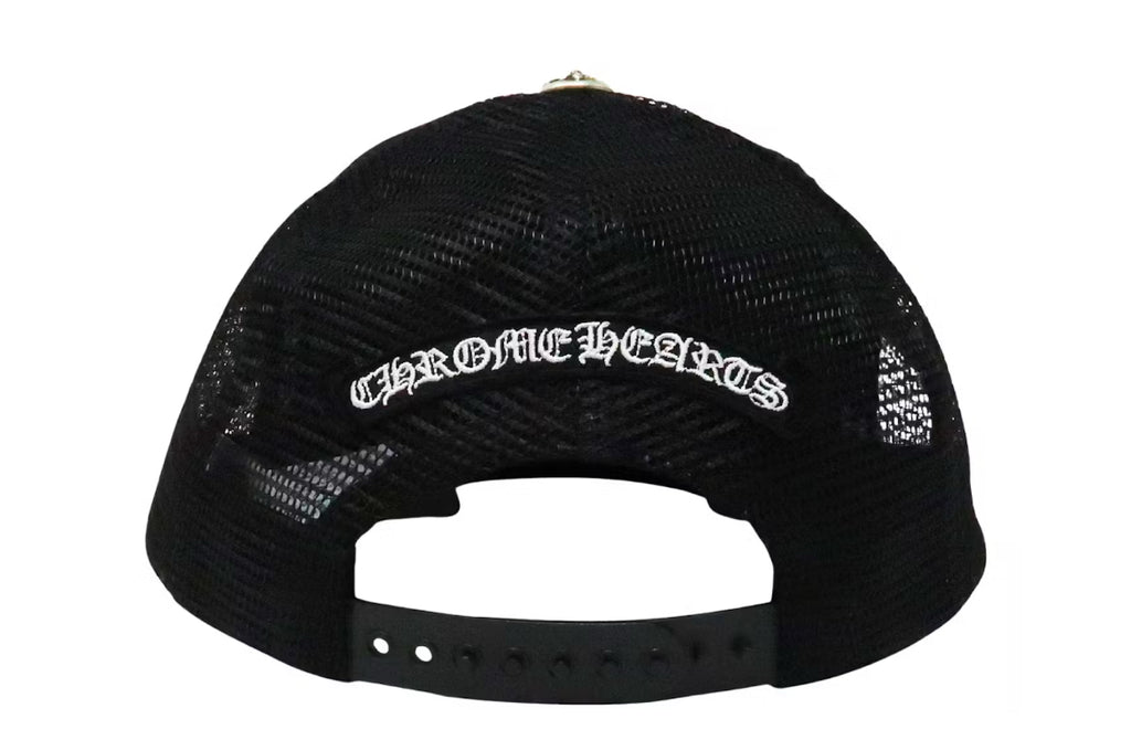 CHROME HEARTS MULTI COLOR CROSSES TRUCKER HAT