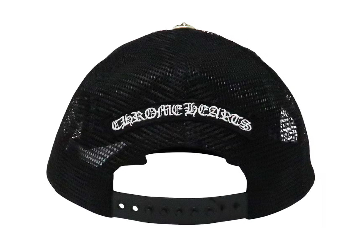 CHROME HEARTS MULTI COLOR CROSSES TRUCKER HAT