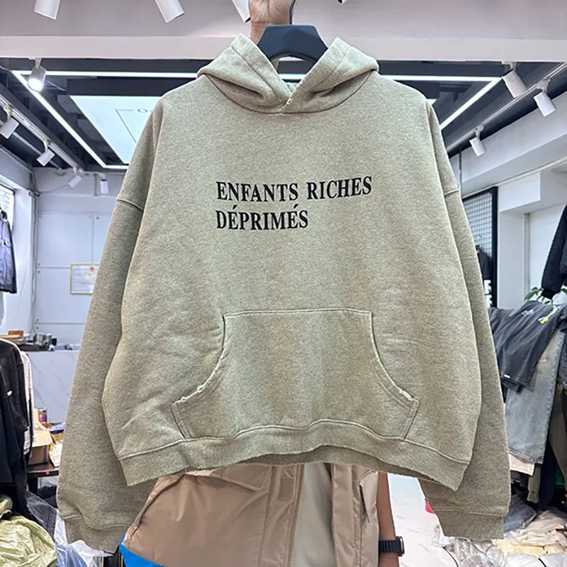 Enfants Riches Déprimés Oversized Distressed Hoodie