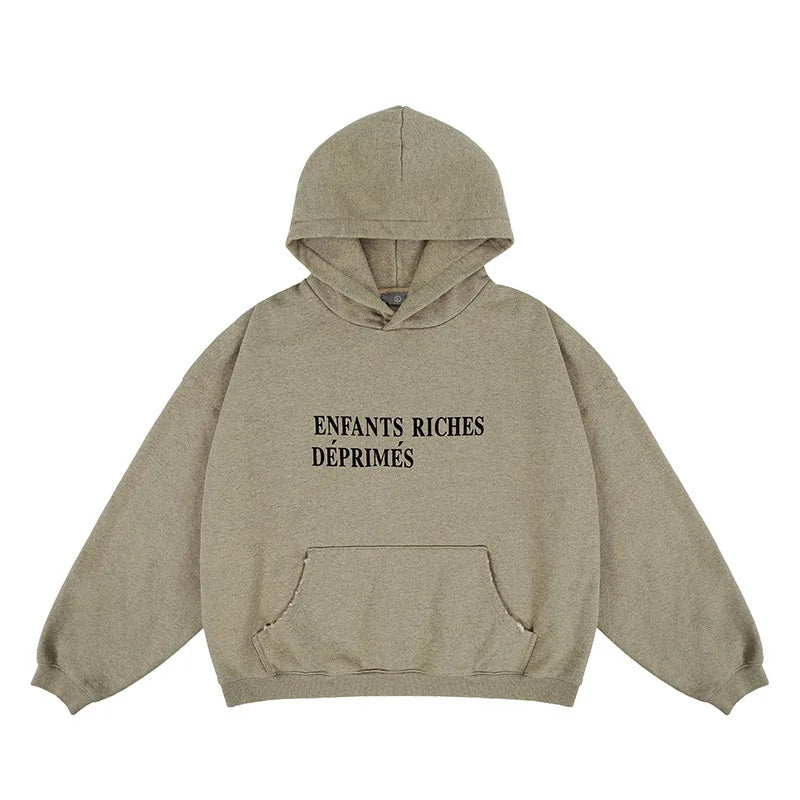 Enfants Riches Déprimés Oversized Distressed Hoodie